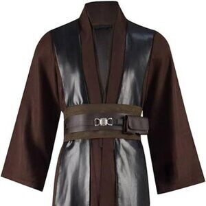 Star Wars Men's Anakin Costume Tunic Hooded Robe Size L